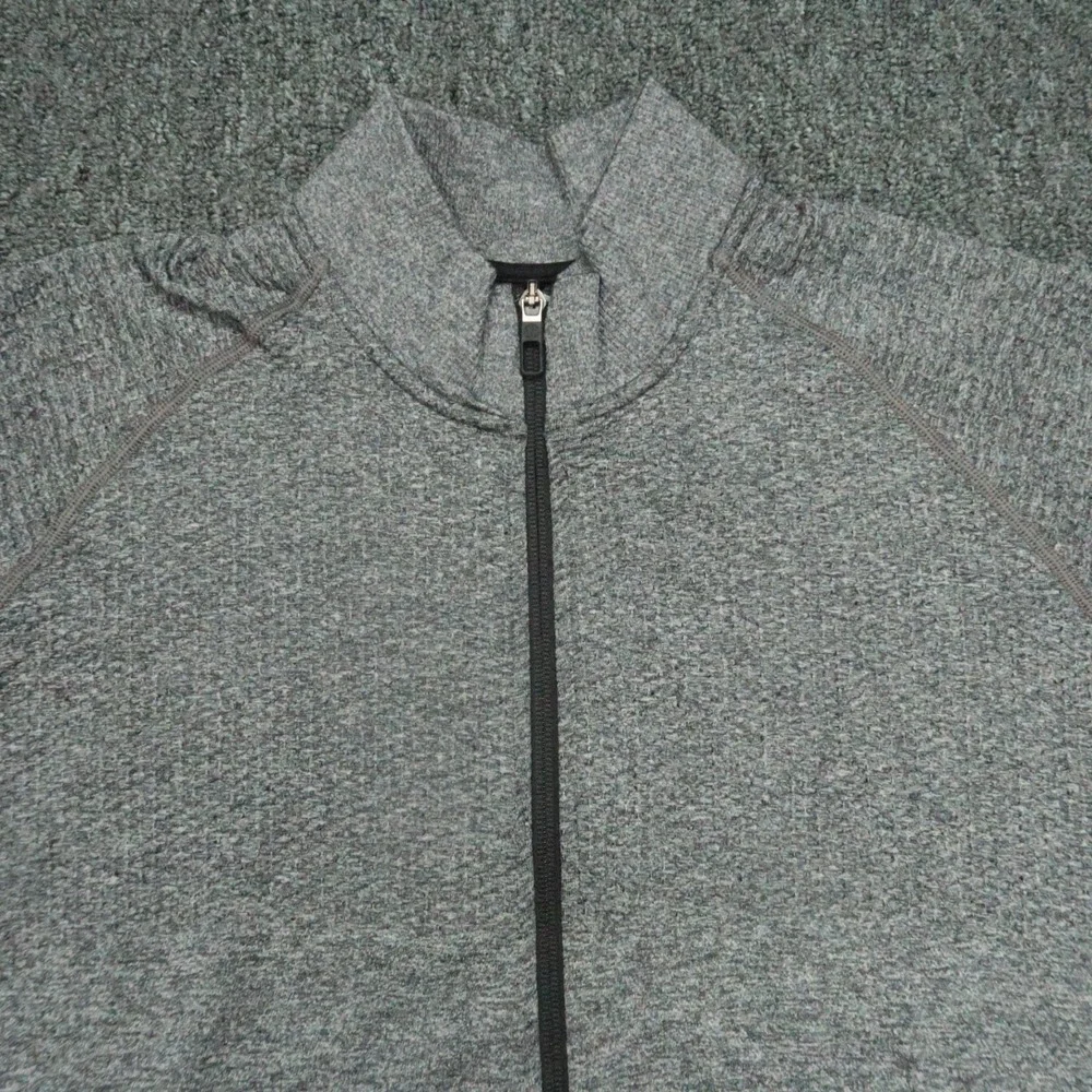 Lululemon‎ Jacket Mens XL Gray Engineered Warmth Full Zip Pockets Long Sleeve